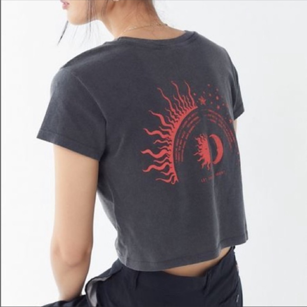 Urban Outfitters Sun and Moon Let Envy Be Absent Crop Top